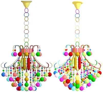 Luster Chandelier Vector 스톡 일러스트