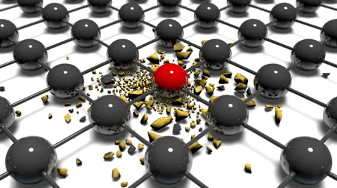 Lustration or molecular physics ... Stock Footage 46526600