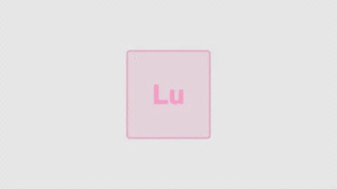 Lutetium Lu Periodic Table Element Tile Clean No Text Animation Video Overlay Al Stock-Footage 339367419