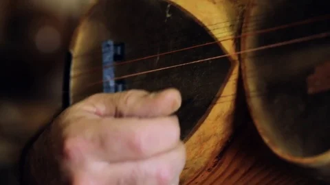 Luthier maker workshop Stock Footage 81490872