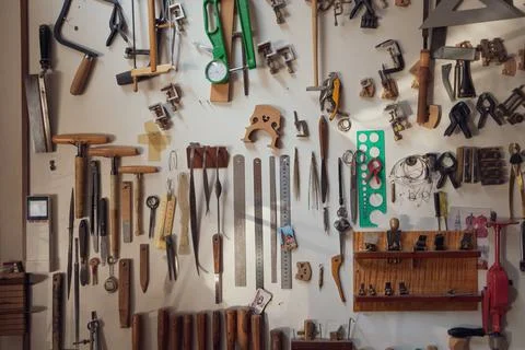Luthier tools Stock Photos