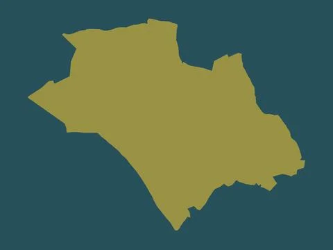Luton, England - Great Britain. Solid color shape 스톡 일러스트