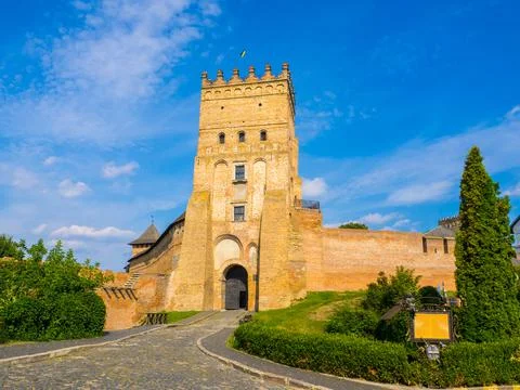 Lutsk High Castle Stock Photos