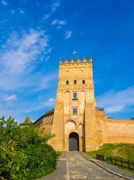 Lutsk High Castle Stock Photos