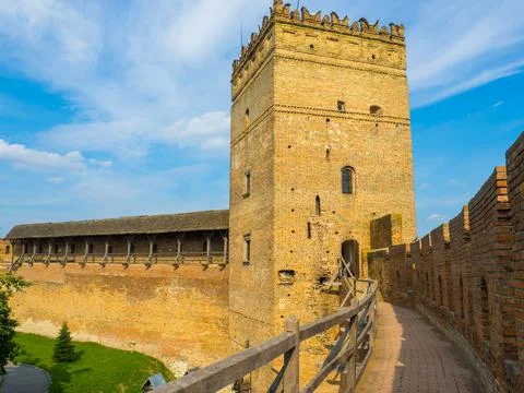 Lutsk High Castle Stock Photos