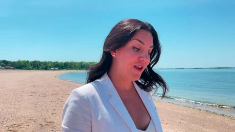 LUX Sand Point NY Plot of Land Beach Vídeos de archivo 263197467