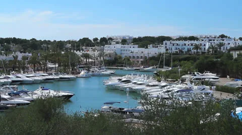 Luxary Yachts Stock Footage 22861140