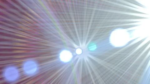 Luxe Glow Lens Flare Stock Illustration