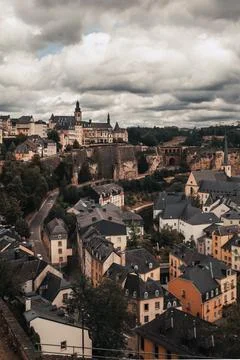 Luxembourg centre Stock Photos
