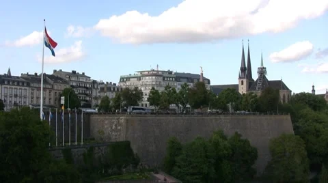 Luxembourg - City Видео 7730461