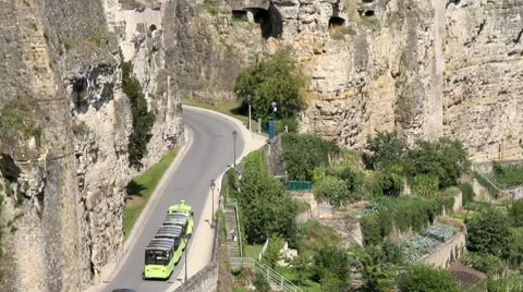 Luxembourg City Stock Footage 8577476