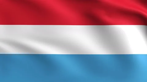 Luxembourg Flag Background 4k 스톡 동영상 68762608