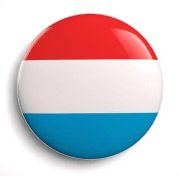 Luxembourg flag Stock Illustration