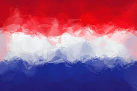 Luxembourg flag Stock Illustration