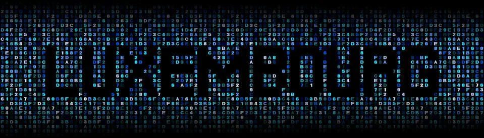 Luxembourg text on hex code illustration Stock Illustration