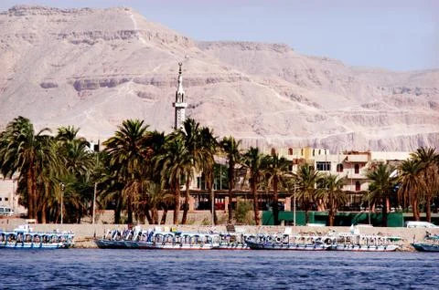 Luxor cityscape Stock Photos
