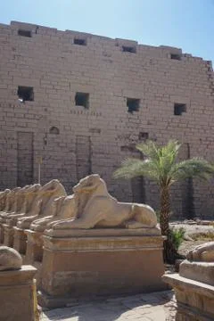 Luxor, Egypt:  Karnak Temple Complex Foto stock