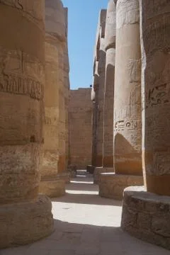 Luxor, Egypt:  Karnak Temple Complex Foto stock