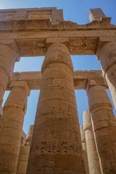 Luxor, Egypt:  Karnak Temple Complex Foto stock