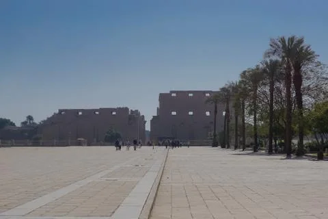 Luxor, Egypt:  Karnak Temple Complex Stock Photos