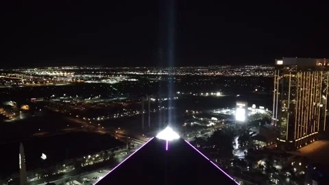 Luxor light Fly Over 動画素材 163660773