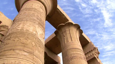 LUXOR TEMPLE, EGYPT Stock Footage 24657780