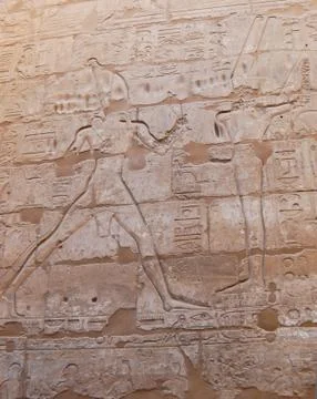 Luxor temple, egypt Stock Photos