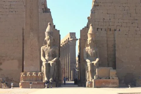 Luxor temple Stock Photos