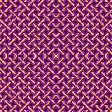 Luxurious 3D ornament. The geometric structure with a cross-shaped pattern Stock Illustration