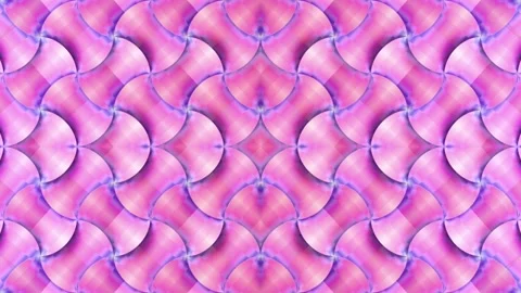 A luxurious 4K background with a kaleidoscopic pattern of 3D elements Stock Footage 324748126