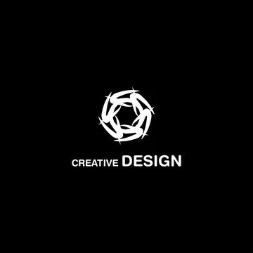Luxurious Abstract Logo Creative Design Vector EPS10 Stock Illustration