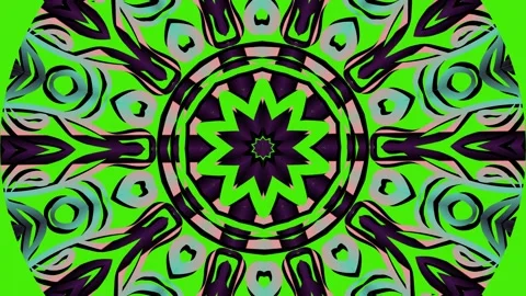 Luxurious batik flower line art pattern of indonesian culture Stock Footage 289548822