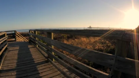 Luxurious beachfront property Stock Footage 167372549