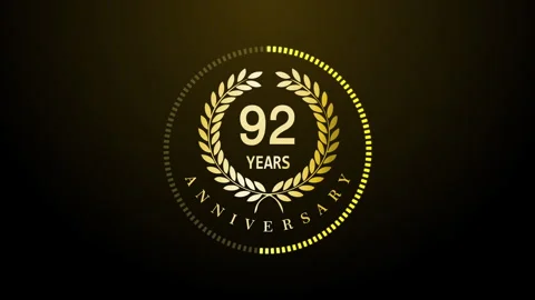 Luxurious celebration of the 92th Video stock 243186805