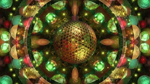 Luxurious Christmas Background Stock-Footage 264761028