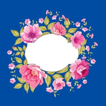 Luxurious color peony pattern. Stock Illustration