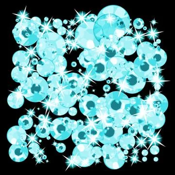 Luxurious crystal pattern on diamond ring for Valentine day. Precious diamond Illustrazione stock