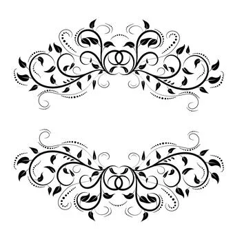 Luxurious frame decorated with flowers and leaves, exquisite background Stock Illustration