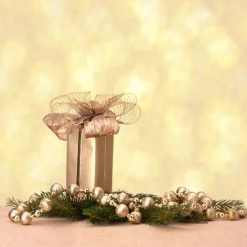 Luxurious gift Stock Photos