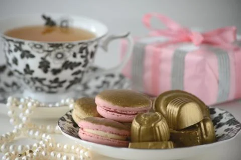 Luxurious gift. Stock Photos