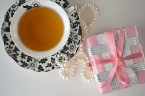 Luxurious gift. Stock Photos