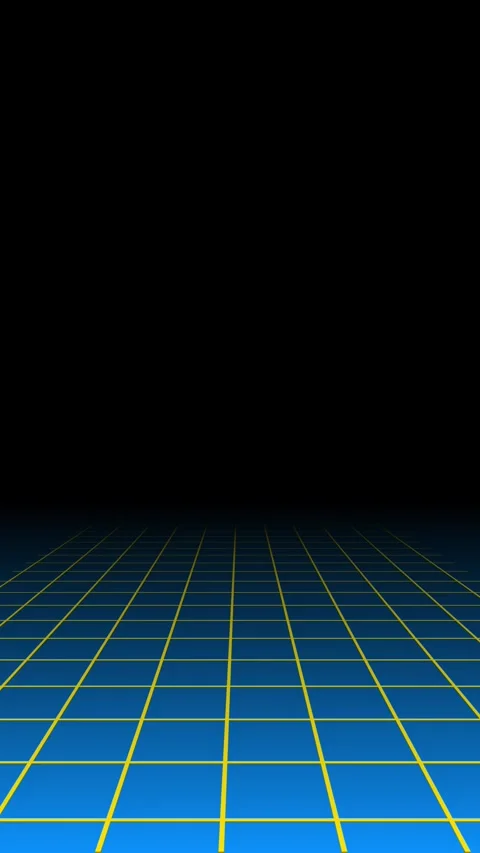 Luxurious Golden Grid Background at Dark Blue Gradient Video stock 315644267