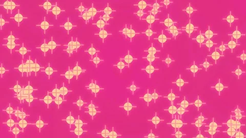Luxurious hot pink backdrop with abstract gold starburst sparkles, perfect .. Stock Footage 339500665