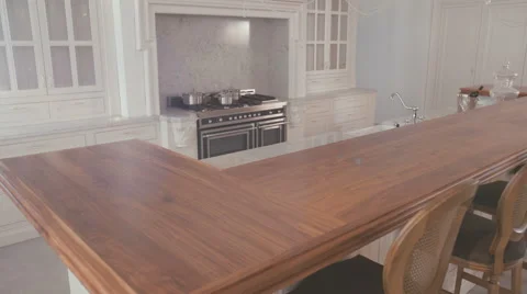 Luxurious kitchen Stock Footage 63499199