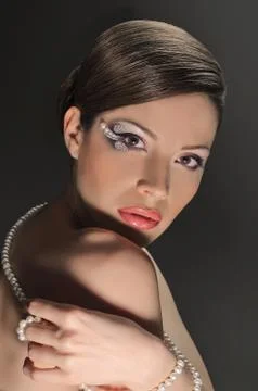 Luxurious lady Stock-Fotos