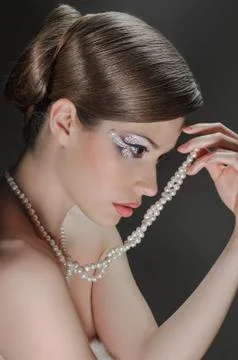 Luxurious lady Stock Photos