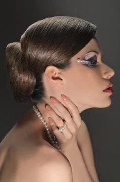Luxurious lady Stock Photos
