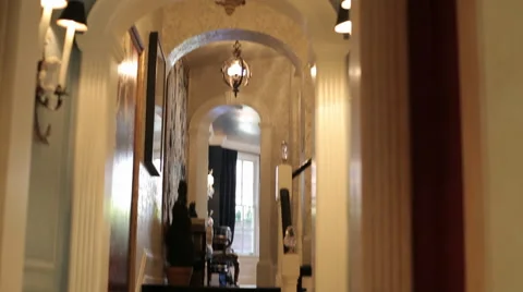 Luxurious Marble Archways Stock Footage 40803346