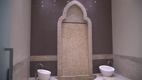 Luxurious Mosaic Bathroom Video stock 314521509
