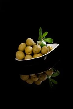 Luxurious olive background. Stock Photos